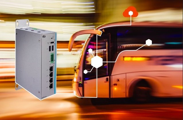 Axiomtek’s Compact DIN-Rail Mounted Fanless In-Vehicle IoT Gateway now available from Impulse Embedded